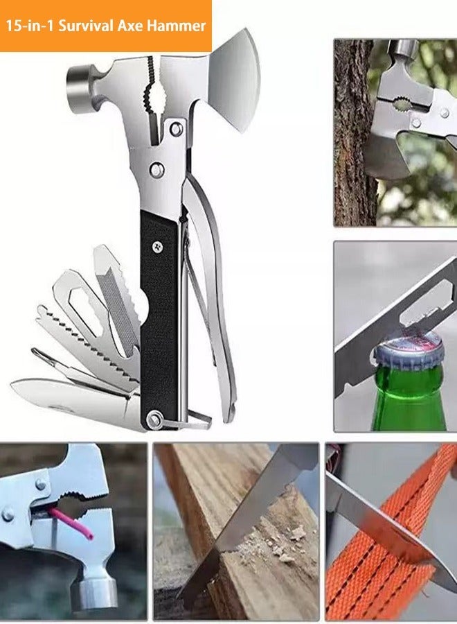 35 Kinds Outdoor Gear Camping Survival Kit Professional Emergency Kits Survival Gear and Equipment with Bag for Men Camping Outdoor Adventures - Image 5