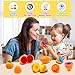 MOONTOY 12PCS Toddler Carrot Matching Eggs Easter Toys for 1 2 3 Year Old Party Favors Educational Shape Sorter Montessori Sensory Preschool Classroom Easter Gifts for Kids Easter Basket Stuffers - Image 4