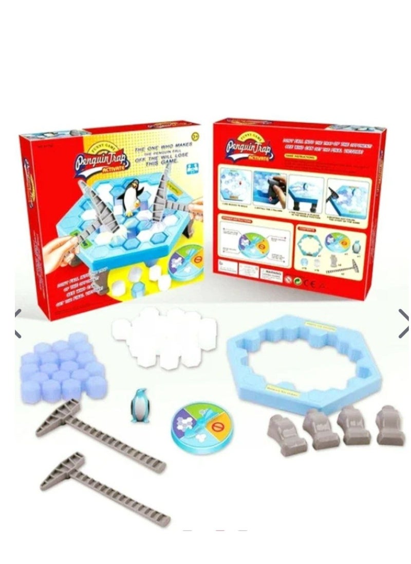 "Penguin Rescue on Ice - A challenging family icebreaker puzzle for kids!" 