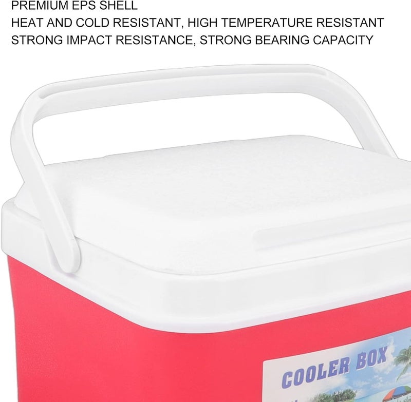 klarako Cooler Bag, 2 in 1 Warmer 5L Personal Portable Insulated Hard Leakproof Lunch Cooler, Camping Cooler with 5 Ice Bags for Beverage, fruit, Travel, Hiking, Barbecue, Fishing, Picnic, Kayaking, Road Trip - Image 5