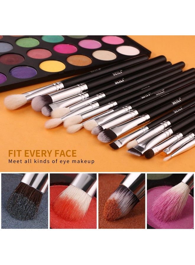 BEILI 30Pcs Professional Makeup Brush Set Original Naturalsynthetic Kabuki Foundation Face Powder Highlighter Contour Eye Shadow Eyebrow Eyeliner Makeup Tools Kit (Classic Black)… - Image 5