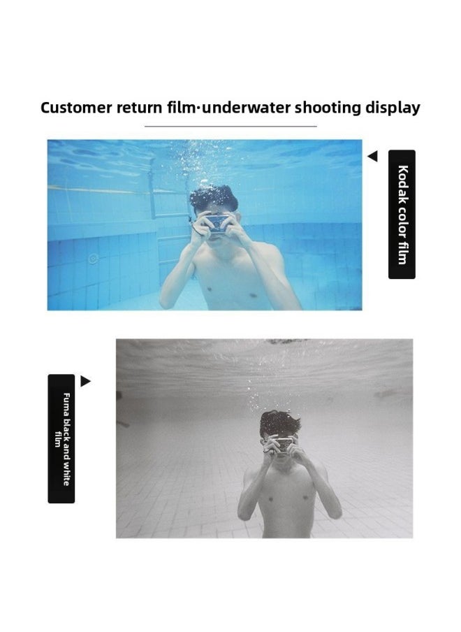 Generic Birthday Gift For Girls Non-Polaroid Camera Film Fool Vintage Film For Boys And Girls Women's Day-Body Color:Love KT Cat Camera + Waterproof Shell + Manual  - Image 5