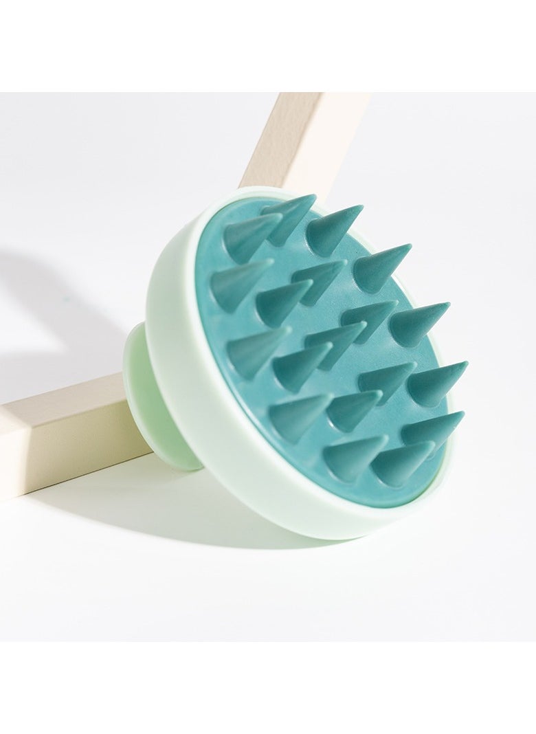 Generic Hair Scalp Massager Shampoo Brush for Shower, Scalp Scrubber with Soft Silicone Bristles for Hair Growth & Dandruff Treatment, Wet Dry Oil Hair Massager for All Hair Types of Women  - Image 1