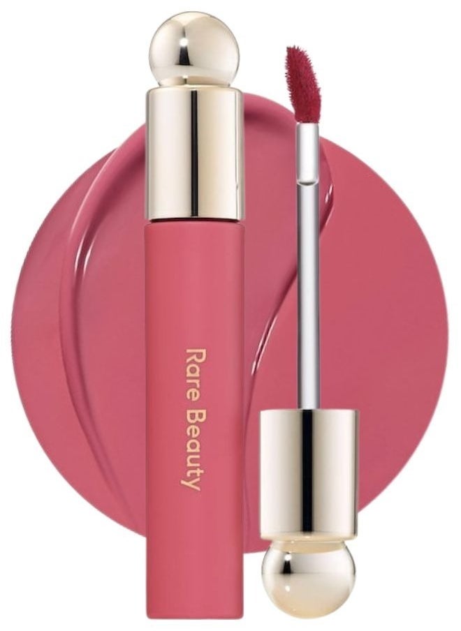 Rare Beauty "Rare Beauty by Selena Gomez Soft Pinch Tinted Lip Oil Stain -  Wonder  ( Rose Mauve, 3ml) - Hydrating, Lightweight, and Long-Lasting Lip Tint with a Glossy Finish"  - Image 1
