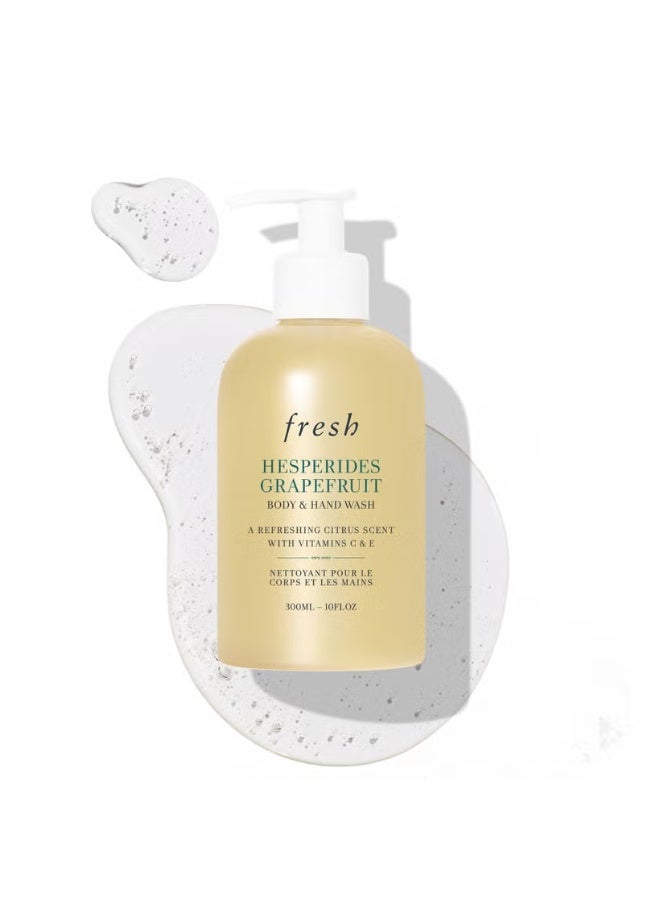 Fresh Hesperides Grapefruit Body and Hand Wash 300ml - Image 2