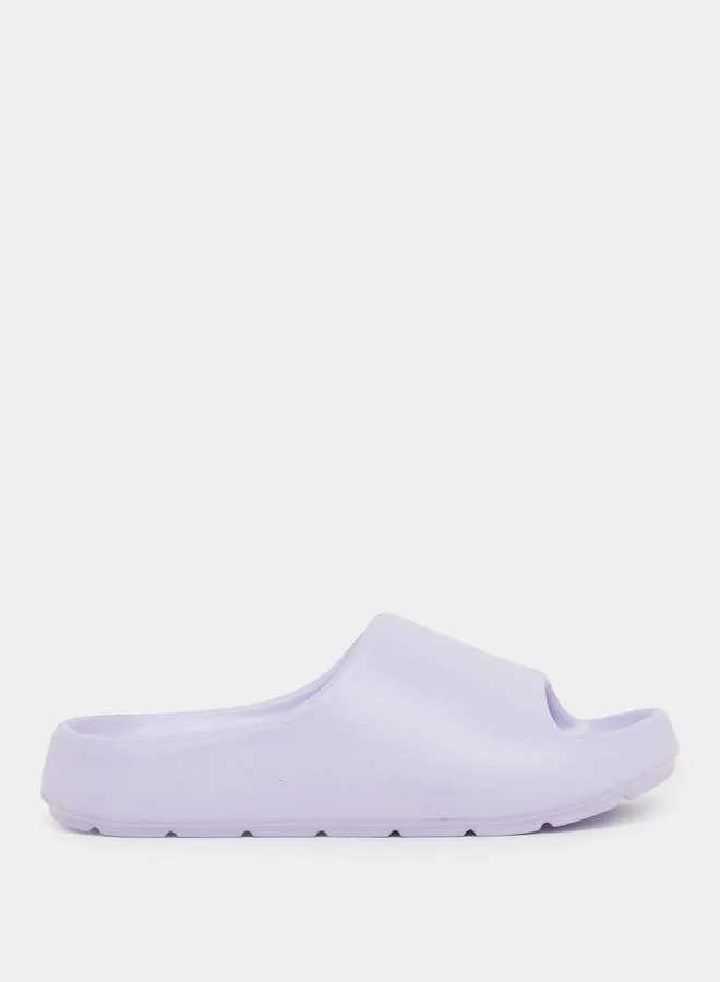 Take Two Take Two Solid Slip-On Slippers