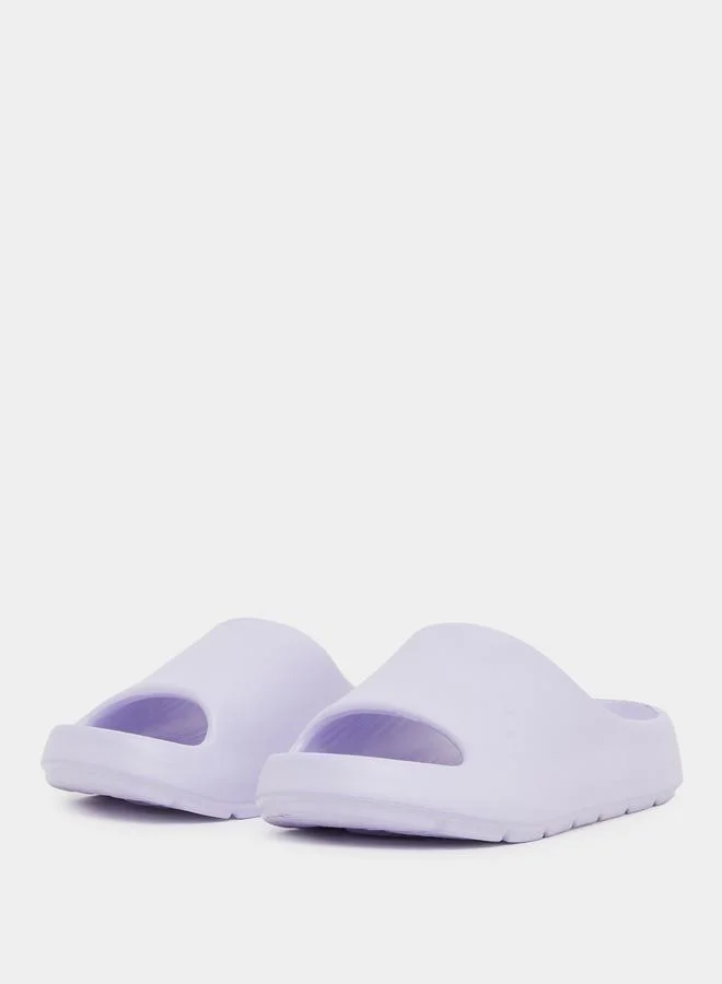 Take Two Take Two Solid Slip-On Slippers