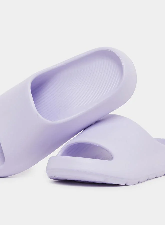 Take Two Take Two Solid Slip-On Slippers
