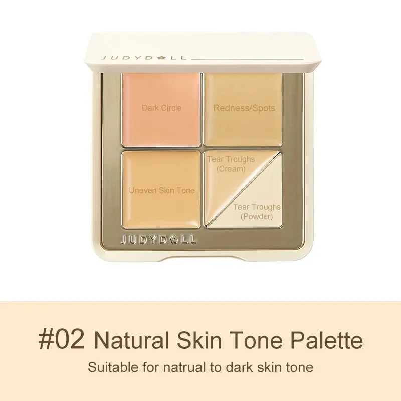 Judydoll Judydoll 5 Shades Concealer Palette 02 Natural