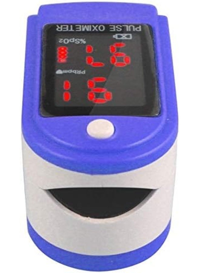 CMS Digital Pulse Oximeter - High Precision Blood Oxygen (SpO2) Monitor - Portable with Neck/Wrist Cord - Easy-to-Use for Daily Use - Image 1