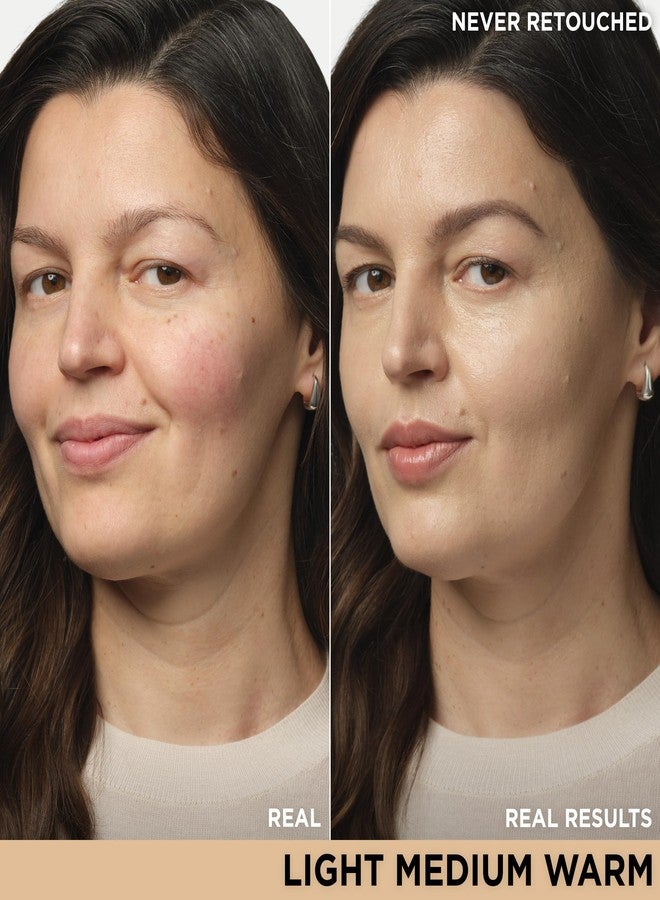 IT Cosmetics CC+ Cream Travel (Light Medium Warm) - Natural Full Coverage Foundation With SPF 50+, Color Corrector & Anti-Aging Hydrating Serum, Hyaluronic Acid + Peptides, Up To 24H Wear - 0.4 fl oz - Image 2