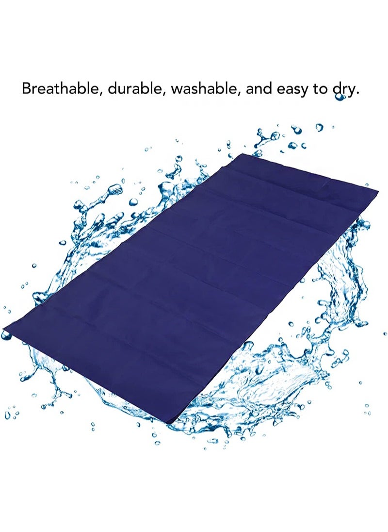 Slide Sheet, Reusable Transfer Bed Cloth to Assist Moving Patients Disabled Positioning Pad Draw Sheet Patient Transfer Board Lift Sheet Sliding Draw Sheets Bed Transfers for(138x76cm)