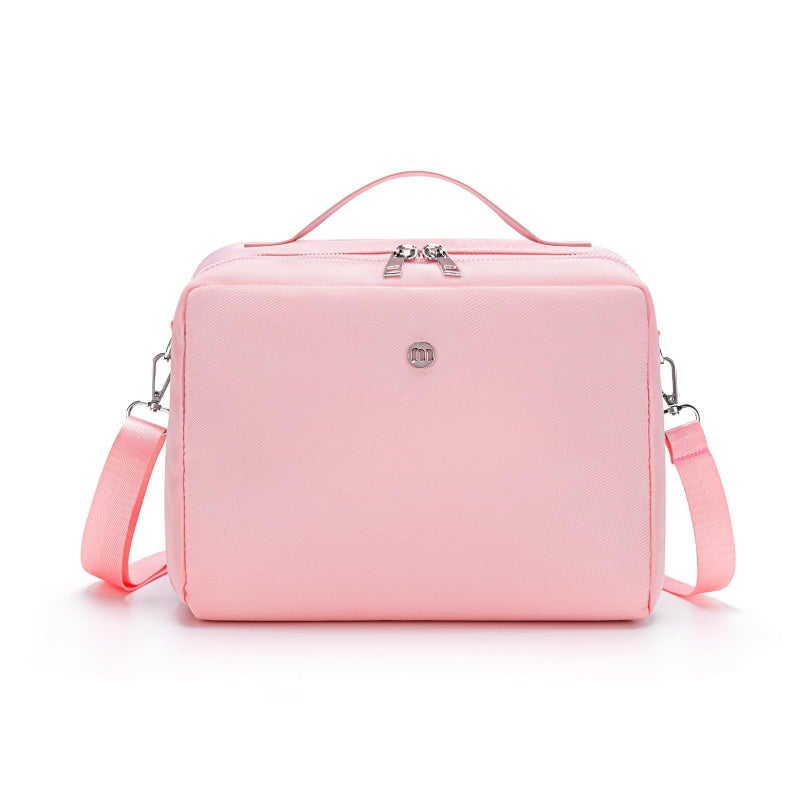 MEXS Lunch Bag for Women Men Insulated Lunch Box with Adjustable Strap Adult Lightweight Lunch Tote for Work Picnic Travel (Pink) - Image 1