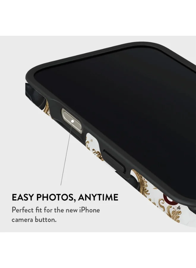 Mobcos Mobcos iPhone 17 Pro Cat Filigree Mobcos iPhone 17 Pro Cat Filigree Premium Case Compatible with Hybrid Dual-Layer Hard Shell + Silicone Protection - Scratch-Resistant Shockproof Mobile Cover  | Best Price UAE