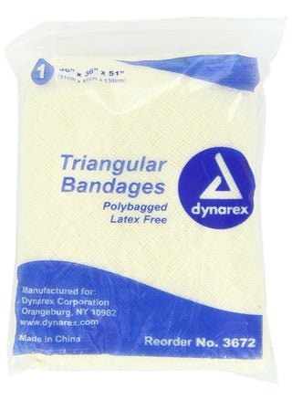 Dynarex 3672 Triangular Bandage, 36" x 36" x 51", Pack of 12 - pzsku/Z1154EAC0E0B31F30A7D4Z/45/_/1744284567/a548f810-c39b-43e1-9b28-9f59ae4d5fb9