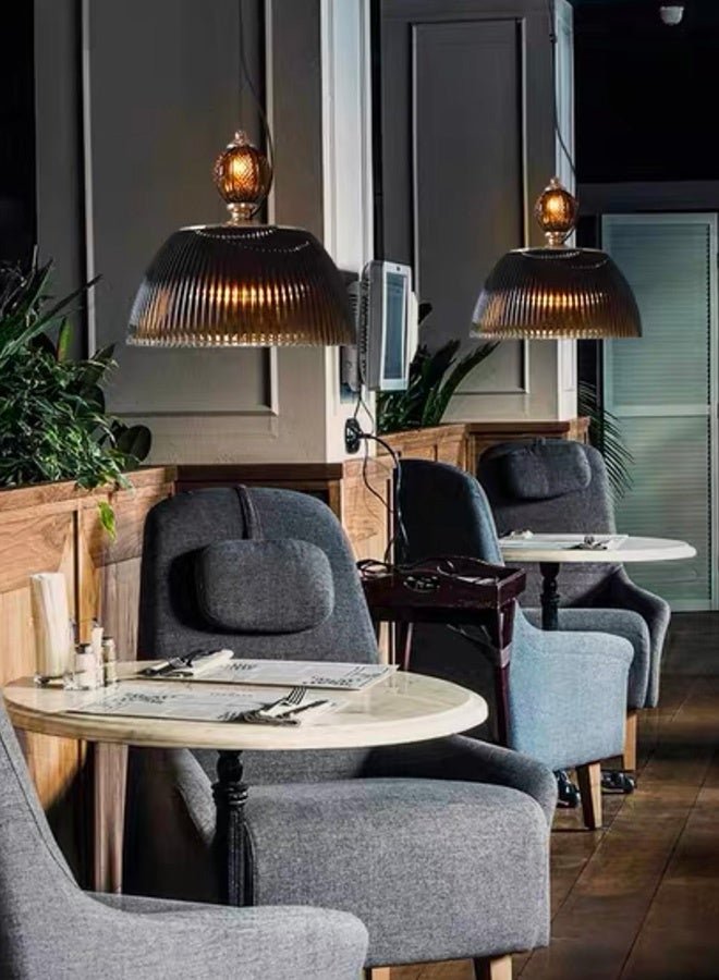  سبولكس إضاءة عصرية من SPOLUX، مصباح معلق فردي، مصباح، مصباح معلق أسود عتيق من الزجاج، لون أخضر داكن، 30 × 30 × 100 سم، مناسب لغرفة النوم والمطبخ والمقهى، ارتفاع قابل للتعديل. - Image 2