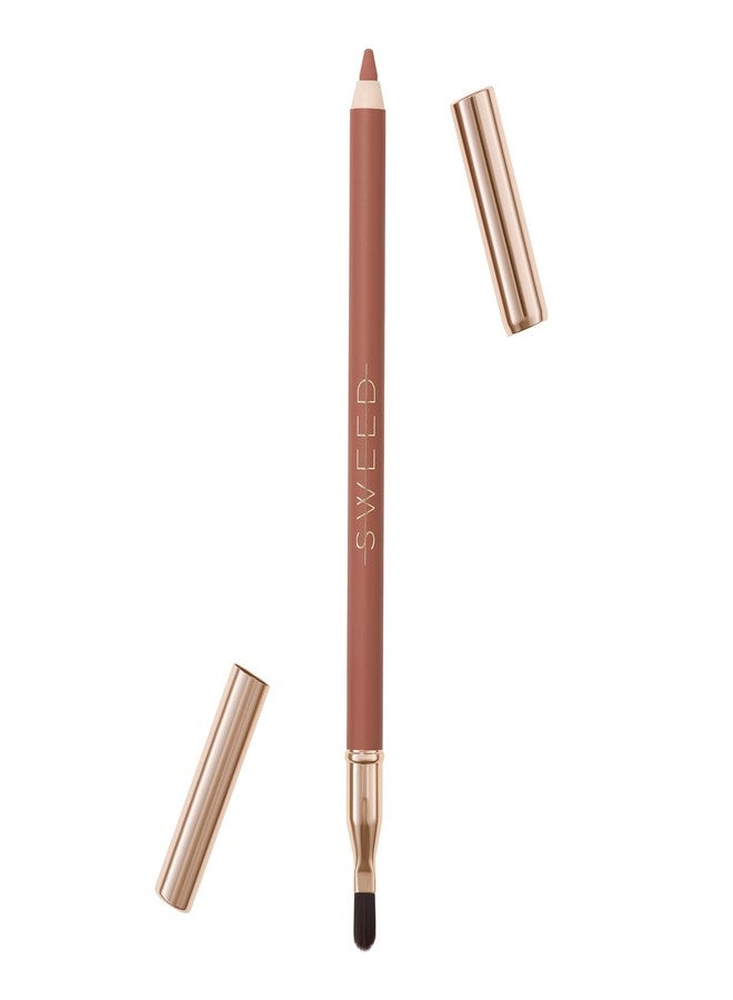 Sweed - Lip Liner Pencil with Elisa Maino | Color-Rich, Smudge + Feathering-Free | Jojoba Seed Oil to Moisturize + Nourish | Vegan, Cruelty-Free, Clean Beauty (Margarita) - Image 1