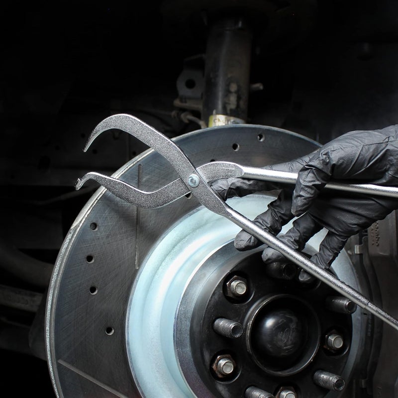 ABN 15-Piece Brake Drum Tool Kit with Spring Pliers, Brake Spoons, and Pad Gauge - Image 5