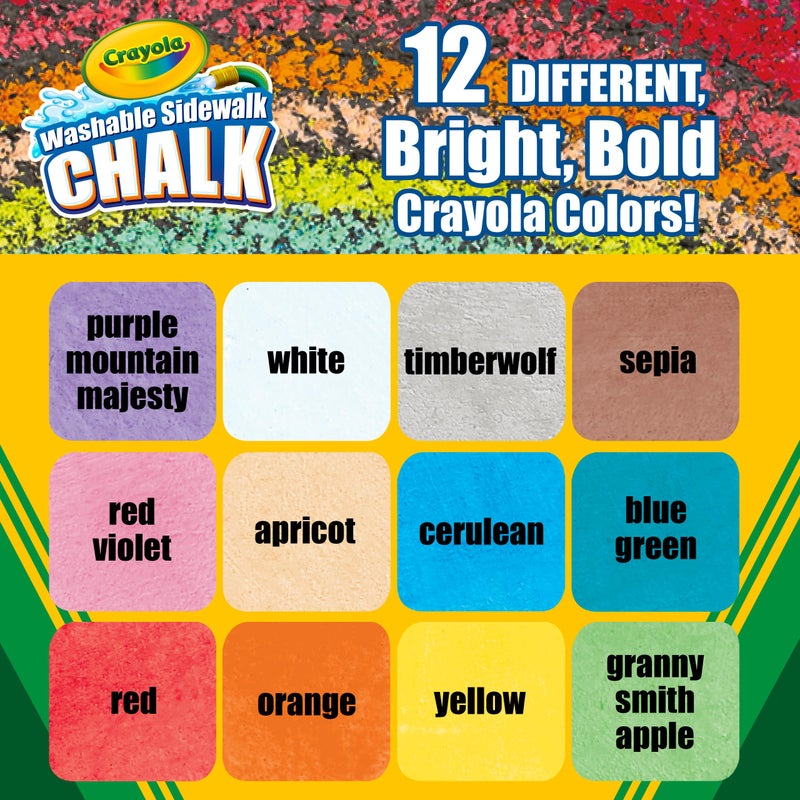 Crayola Chalk 12ct - Image 5