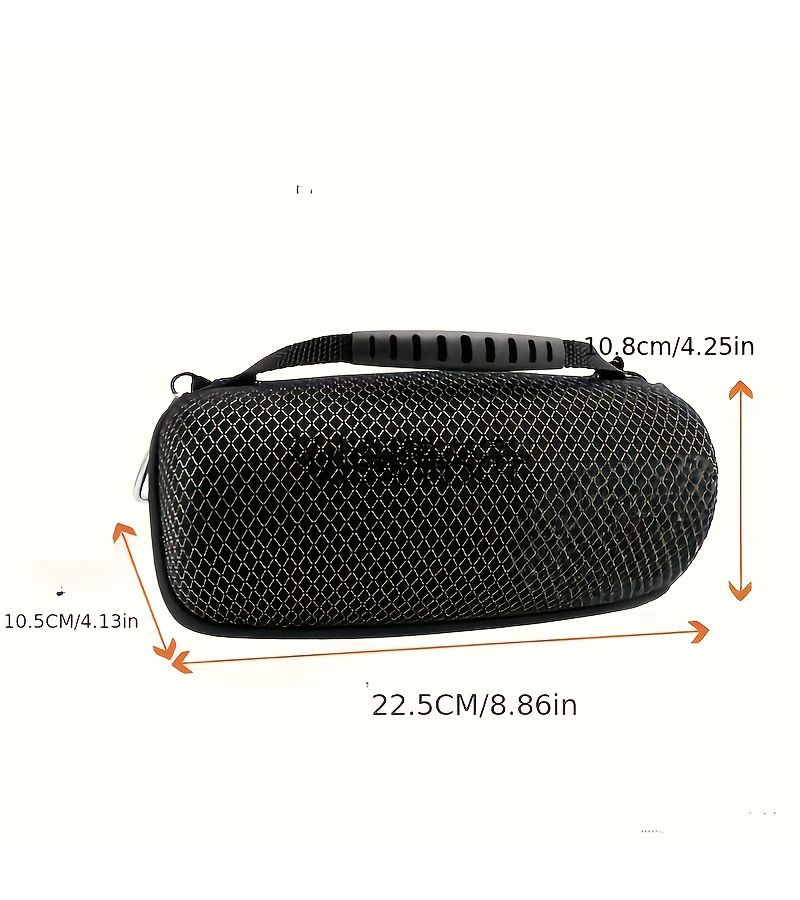 Durable Eva Speaker Storage Bag 1pc With Shoulder Strap For Jbl Charge 5 - Image 2