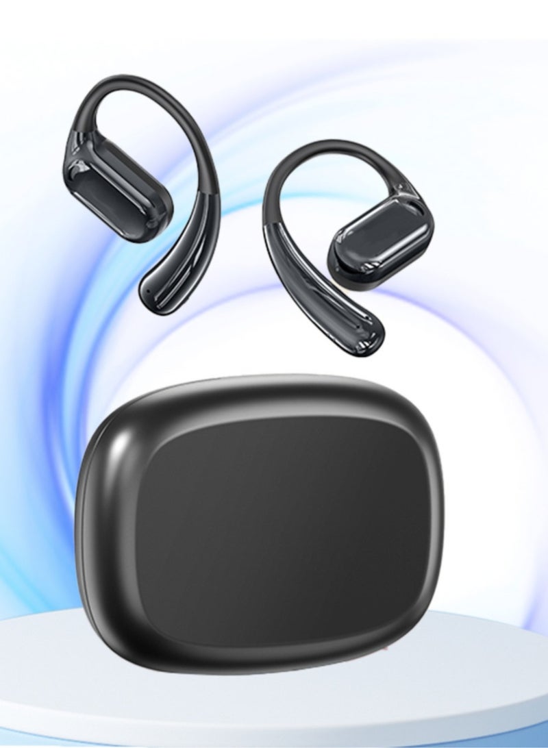 Awei TZ8, Bluetooth V5.3 Stereo Earphones with Charging Case, Long Battery Life, and 110dB Sensitivity Black - Image 1
