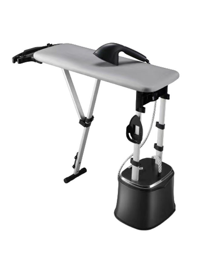 جنرال تيك Generaltec GGSTI80B Stand Garment Steamer with XL Style Board – 1950W, 2L Water Tank, Double Pole Design, Fast Heat-Up, 1-Year Warranty 2 L 1950 W GGSTI80B Black - Image 1