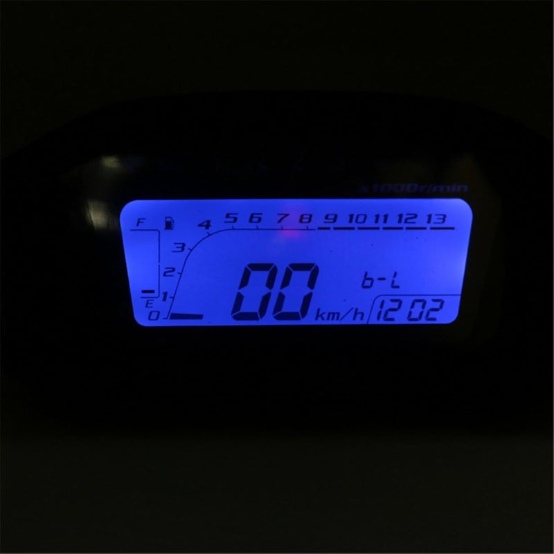 DEMULAX Universal Motorcycle Speedometer with LCD Display - Image 5