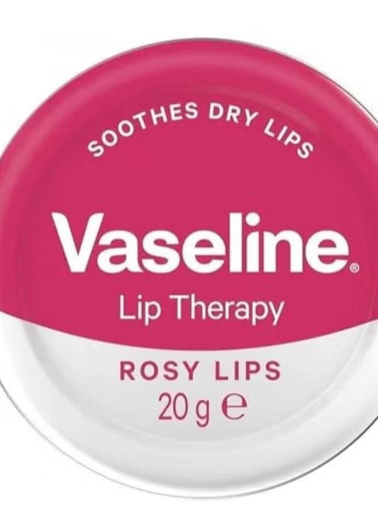 Vaseline Lip Therapy Rosy Lips, Soothes Dry Lips 20g - Image 2