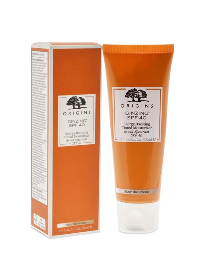 elf مرطب ملون معزز للطاقة من جينزينغ مع SPF 40 | يرطب ويجمل | مع الكافيين من حبوب القهوة، 1.7 أونصة سائلة - Image 3