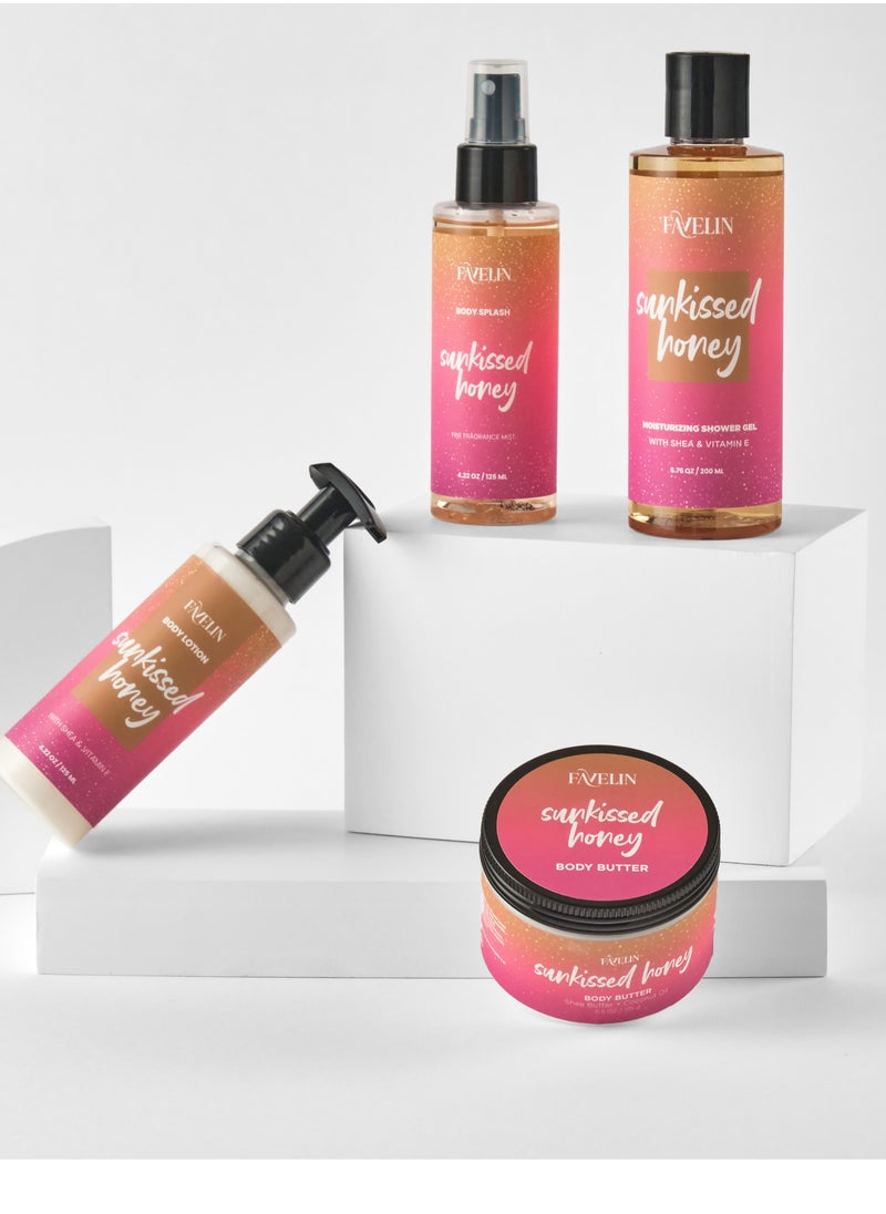 favelin - Sunkissed Honey Body Butter 185 GM | deeply nourishes & moisturizes With Refreshed and Delicately Scented - Image 1