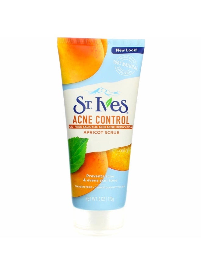 ST. Ives St Ives Naturally Clear Apricot Scrub Blemish Control 6 oz Pack of 2 - Image 2