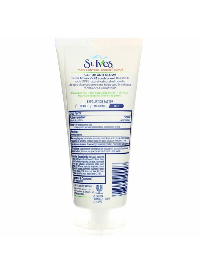 ST. Ives St Ives Naturally Clear Apricot Scrub Blemish Control 6 oz Pack of 2 - Image 4