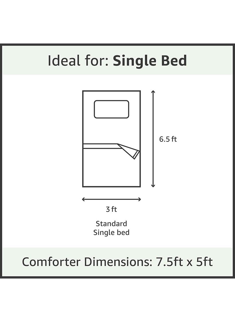 VYBBA VYBBA Premium Comforter Microfiber Reversible AC ComforterBlanket for WinterQuiltDuvet Single Bed King Size Ruby Red Peach Pink 200 GSM  - Image 4