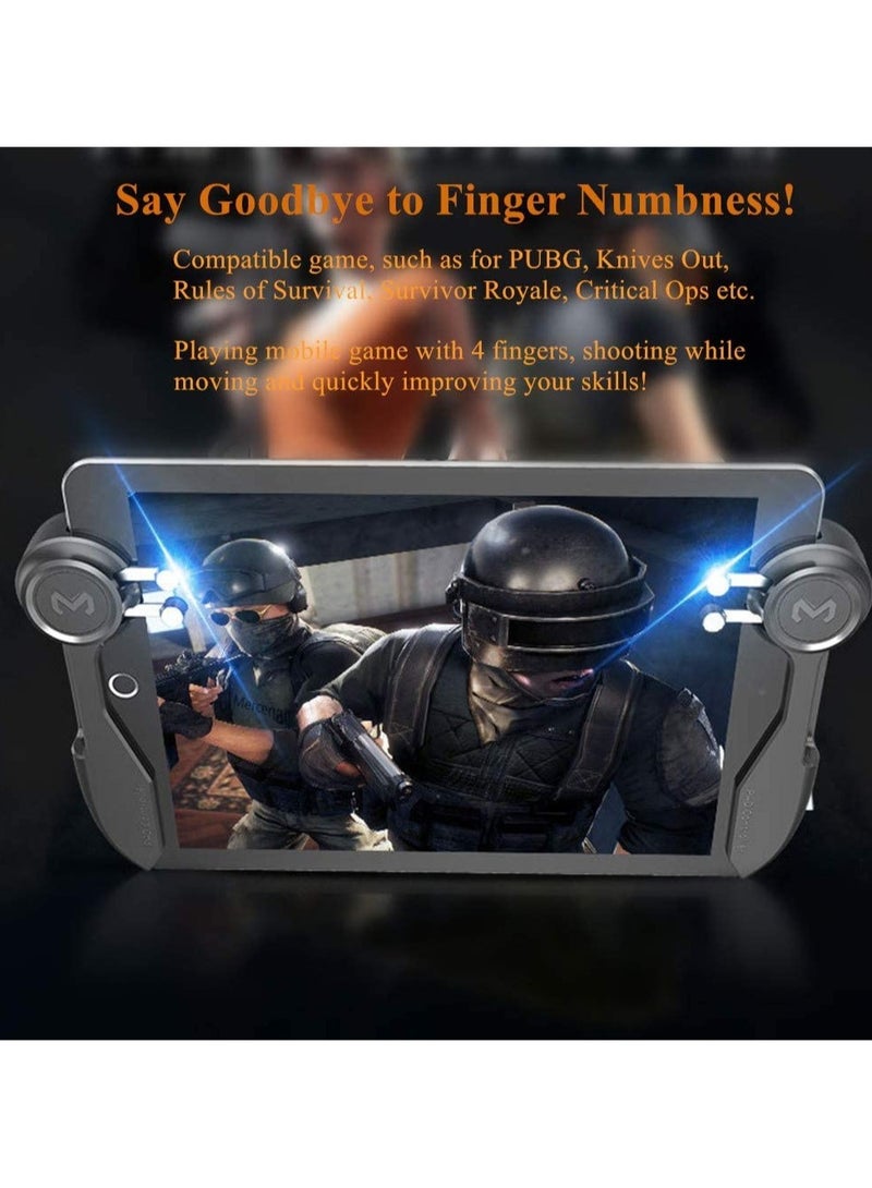 مشغل ألعاب وحدة التحكم المحمول لجهاز iPad اللوحي، مشغل ألعاب بستة أصابع - Image 4