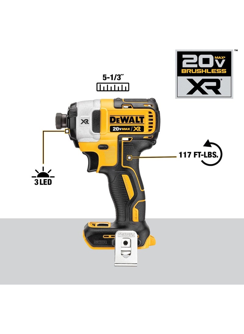 DEWALT DEWALT 20V MAX Hammer Drill and Impact Driver Cordless Power Tool Combo Kit with 2 Batteries and Charger DCK299M2  - Image 4