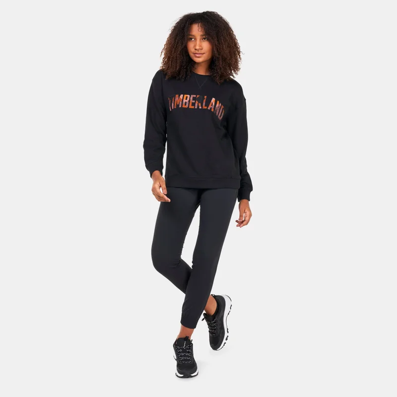 Timberland Women's Checkered Logo Sweatshirt