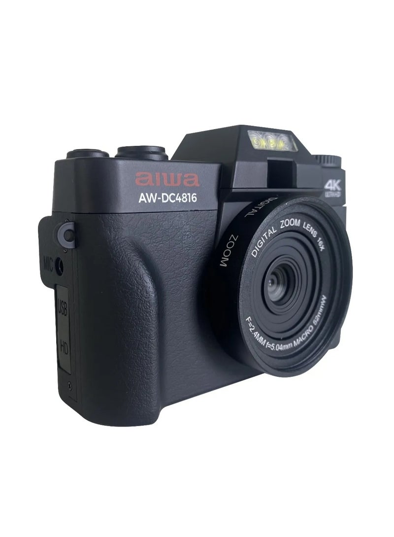 أيوا Aiwa Digital Camera AW-DC4816 - Black - Image 2