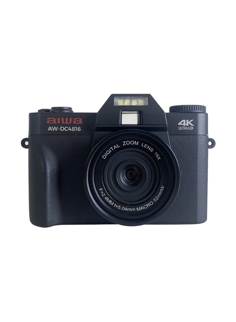 أيوا Aiwa Digital Camera AW-DC4816 - Black - Image 3