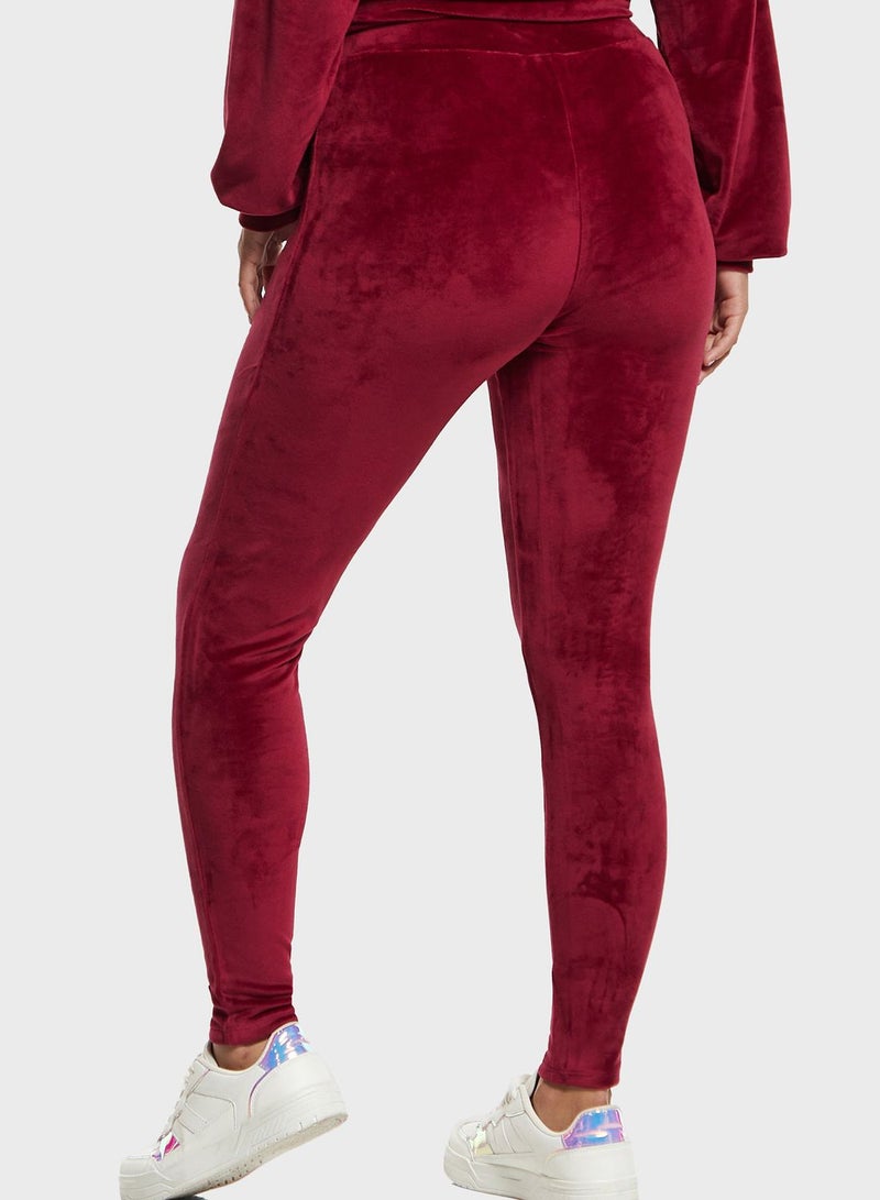 Mickey Mouse Print Sweatpants