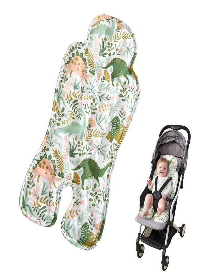 RESTIRY Cooling Pad for Stroller,Double-Sided Available Car Seat Cooler Pad for Babies,Breathable and Cooler,Gel Car Seat Cooler Pad for Baby Chair,Stroller,Child Safety Seat (Dinosaur) - Image 1