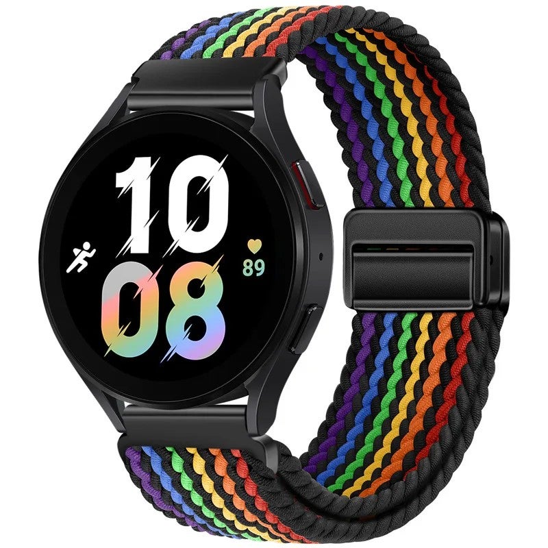 Bluejw Nylon Woven Replacement Watch Strap for Samsung Galaxy Watch 7 / Galaxy Watch GT3 / Huawei Watch GT4 – 18mm 20mm 22mm Smartwatch Band - Image 1