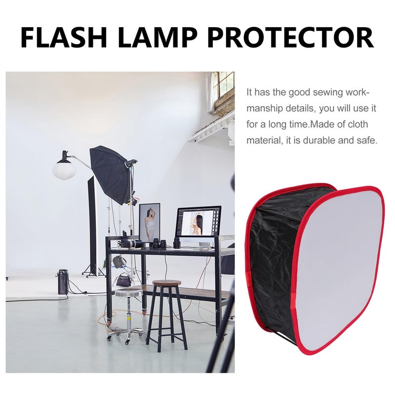 Veemoon Small Soft Fabric Light Shield Fill In Light Cover Portable Studio Home Use - Image 4