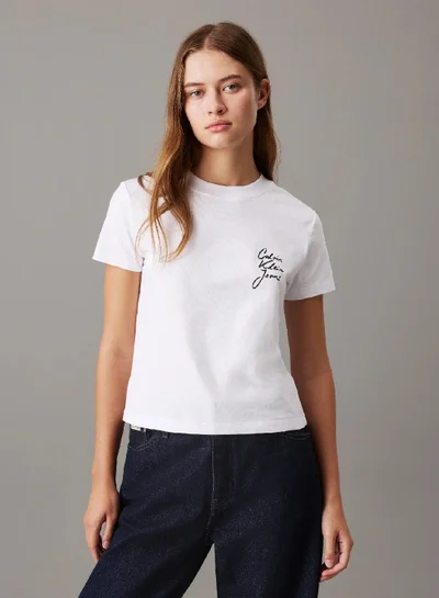 Calvin Klein Jeans Slim Logo T-shirt