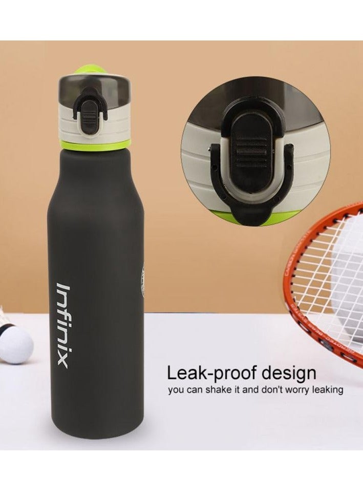 Infinix Infinix bottle 500ML Portable Outdoor Sports Water Bottles Travel Leak-proof Space Cup - Image 2