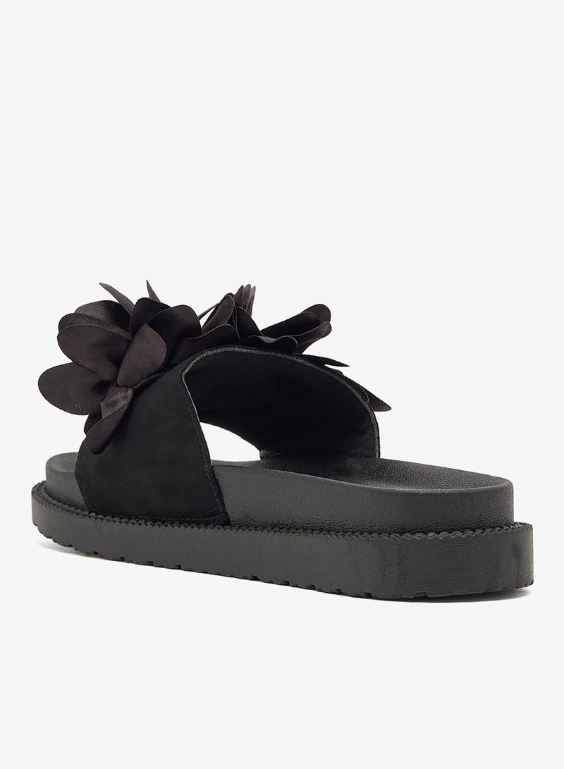 سبوت أون شبشب بزخرفة زهرة - Image 3