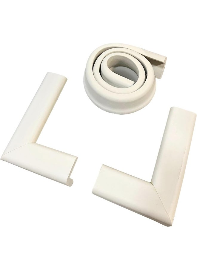 Cardinal Gates Cardinal Gates SPK Small Hearth Pad Kit - Fireplace Baby Proofing - Adhesive Backed Fireplace Bumpers for Babies  - Image 1