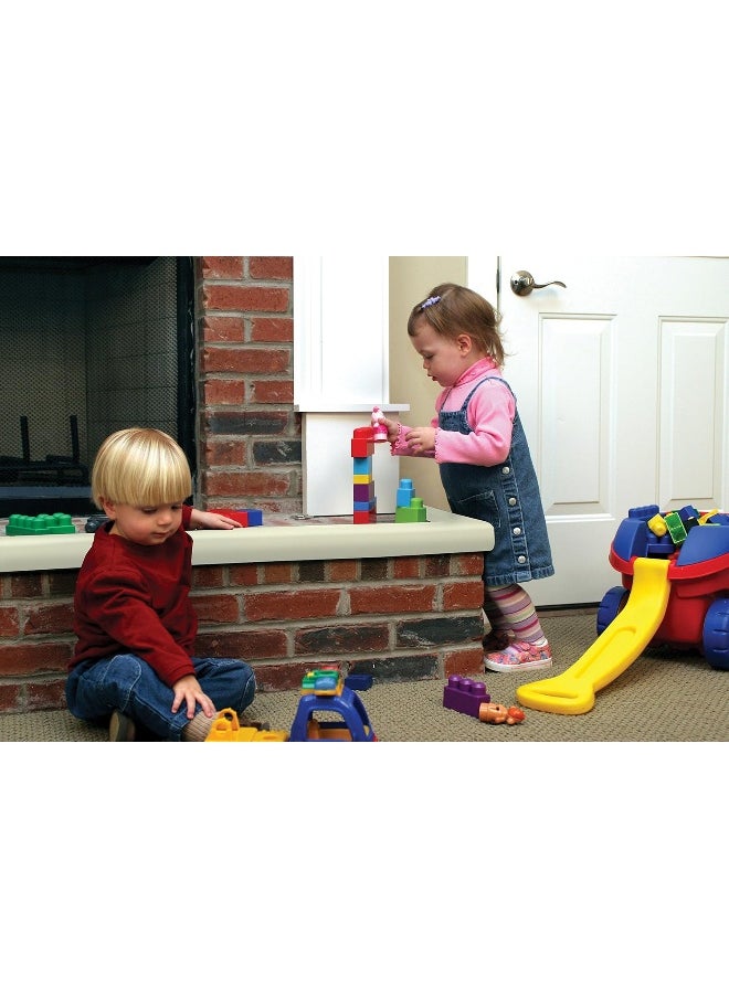 Cardinal Gates Cardinal Gates SPK Small Hearth Pad Kit - Fireplace Baby Proofing - Adhesive Backed Fireplace Bumpers for Babies  - Image 2