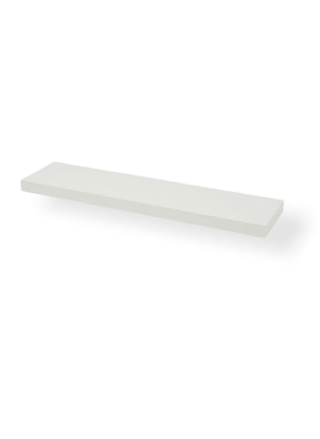 Home Ezz - Floating Wall Shelf White 80×25×3.8 cm - Image 1
