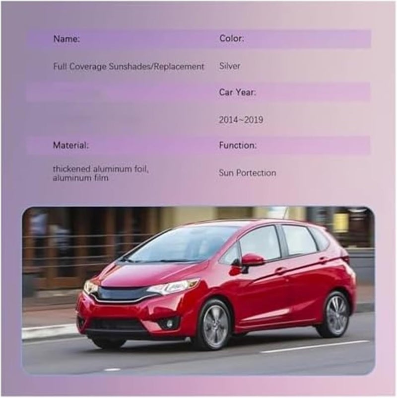 Yurefax Car Sun Shades for JAZZ Models - Image 3