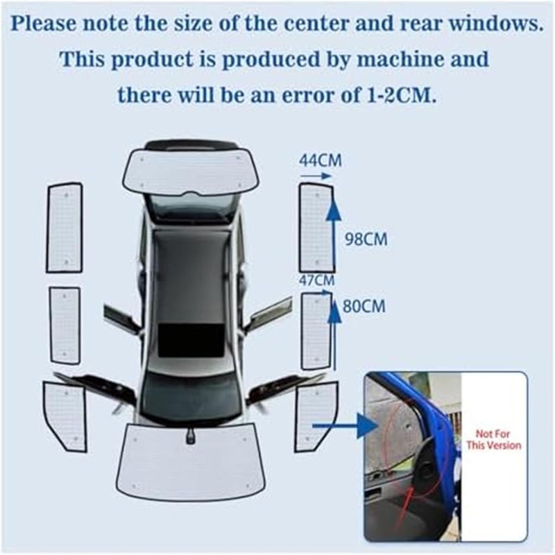 Yurefax Car Sun Shades for JAZZ Models - Image 5